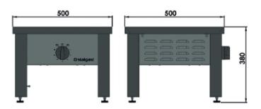 10823008 HK020205 (25) STA Induktions-Hockerkocher 5 kW